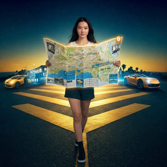 Financial Goals Crossroads