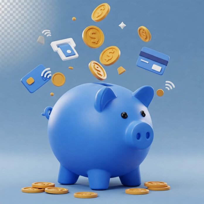 Save Smart: No Fee Piggy Bank