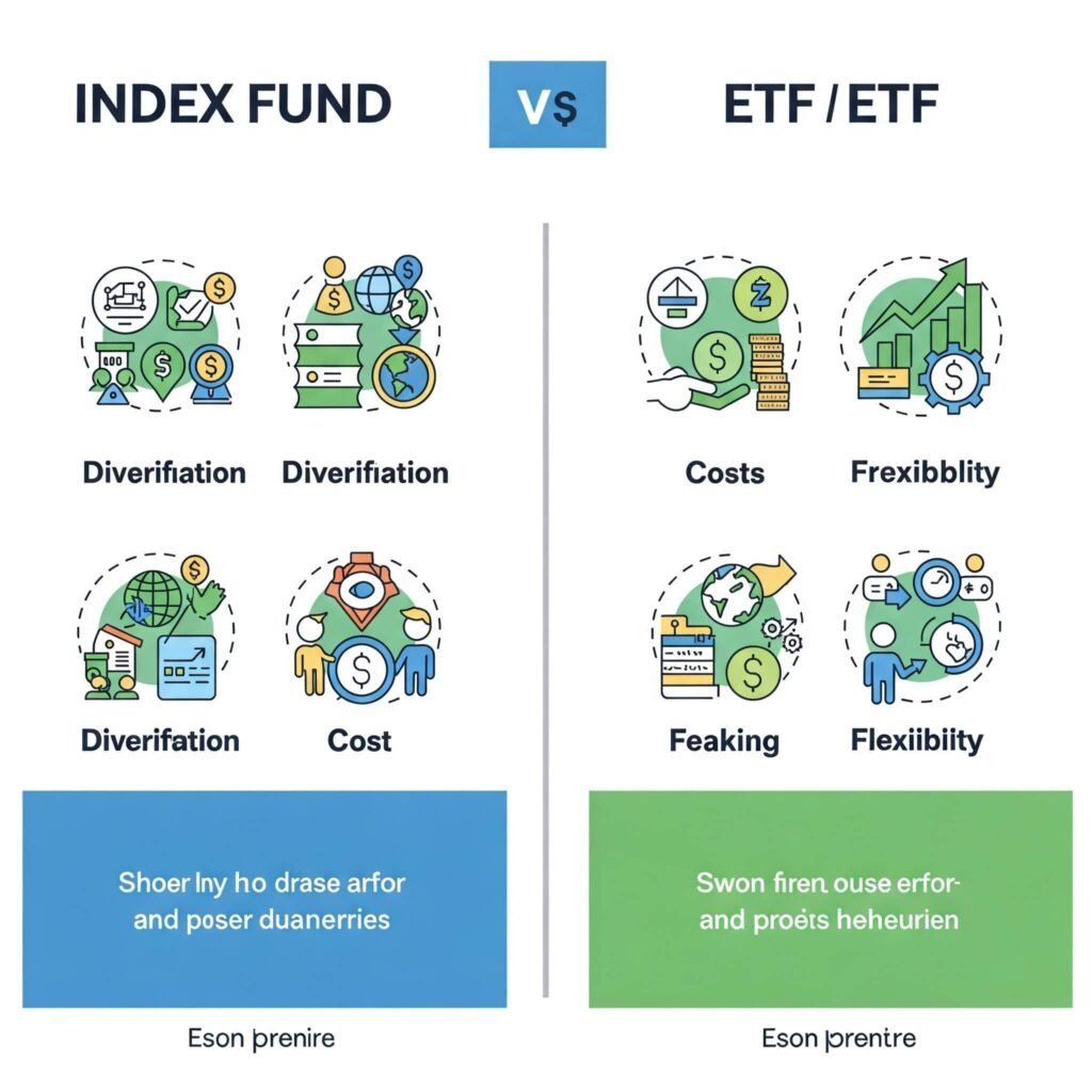 Index Funds vs. ETFs: Comparison Chart for Investors