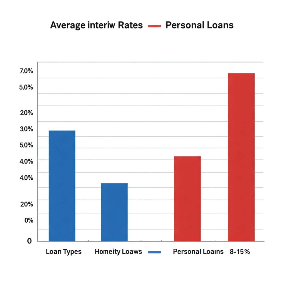 Interest Rate Comparison: Home Equity vs. Personal Loans