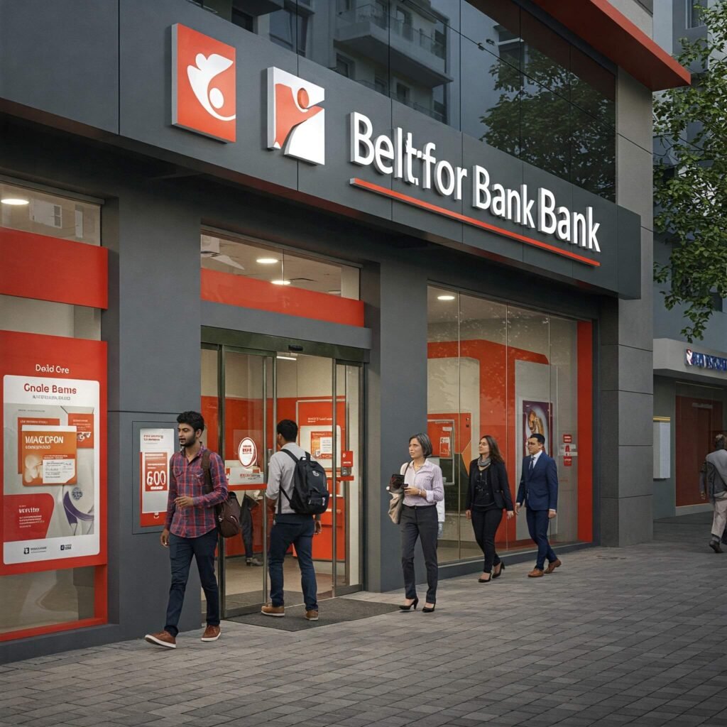 Modern Bank Exterior Photo
