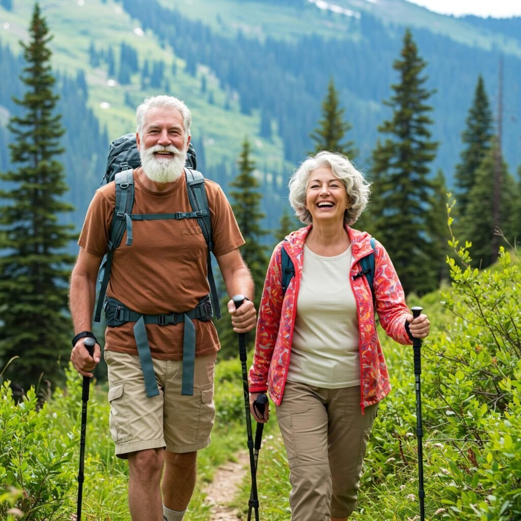 Active Mountain Hike Retirement