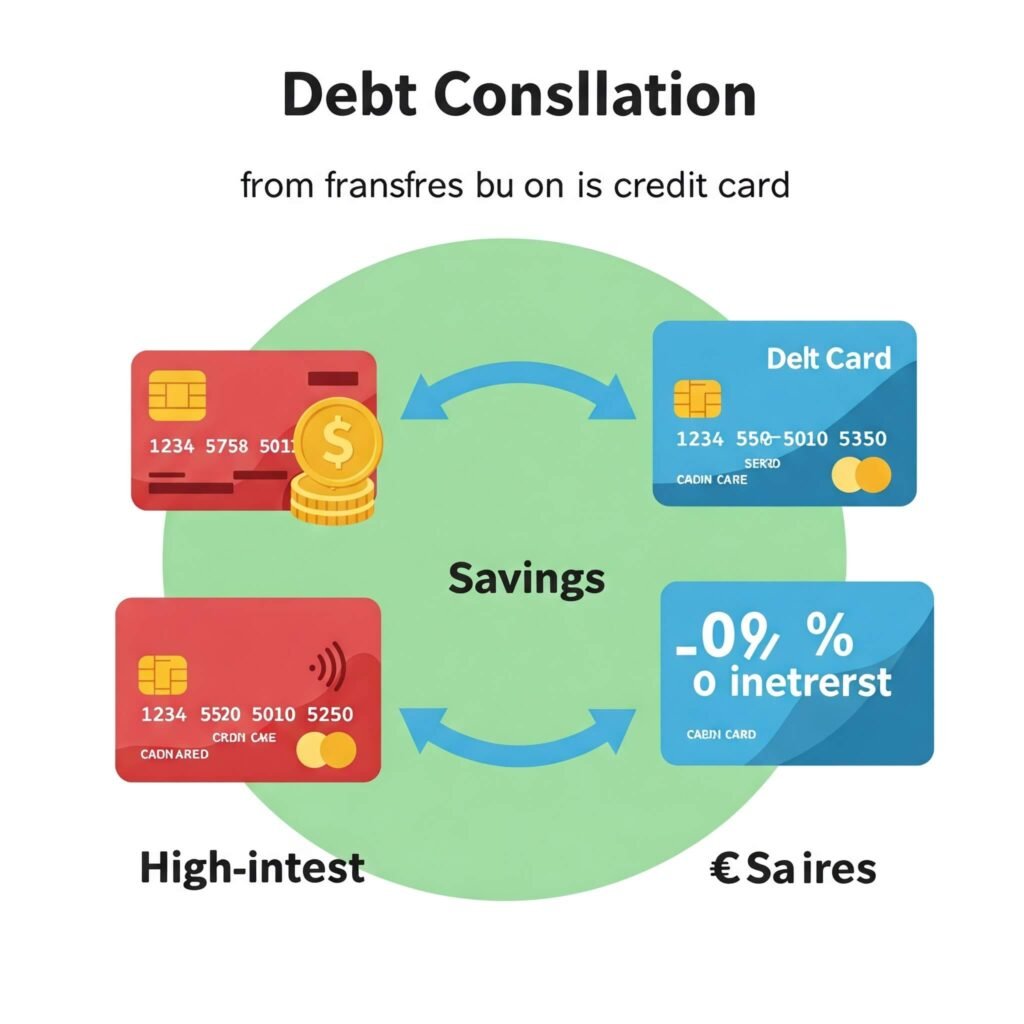 Debt Transfer: 0% APR Savings
