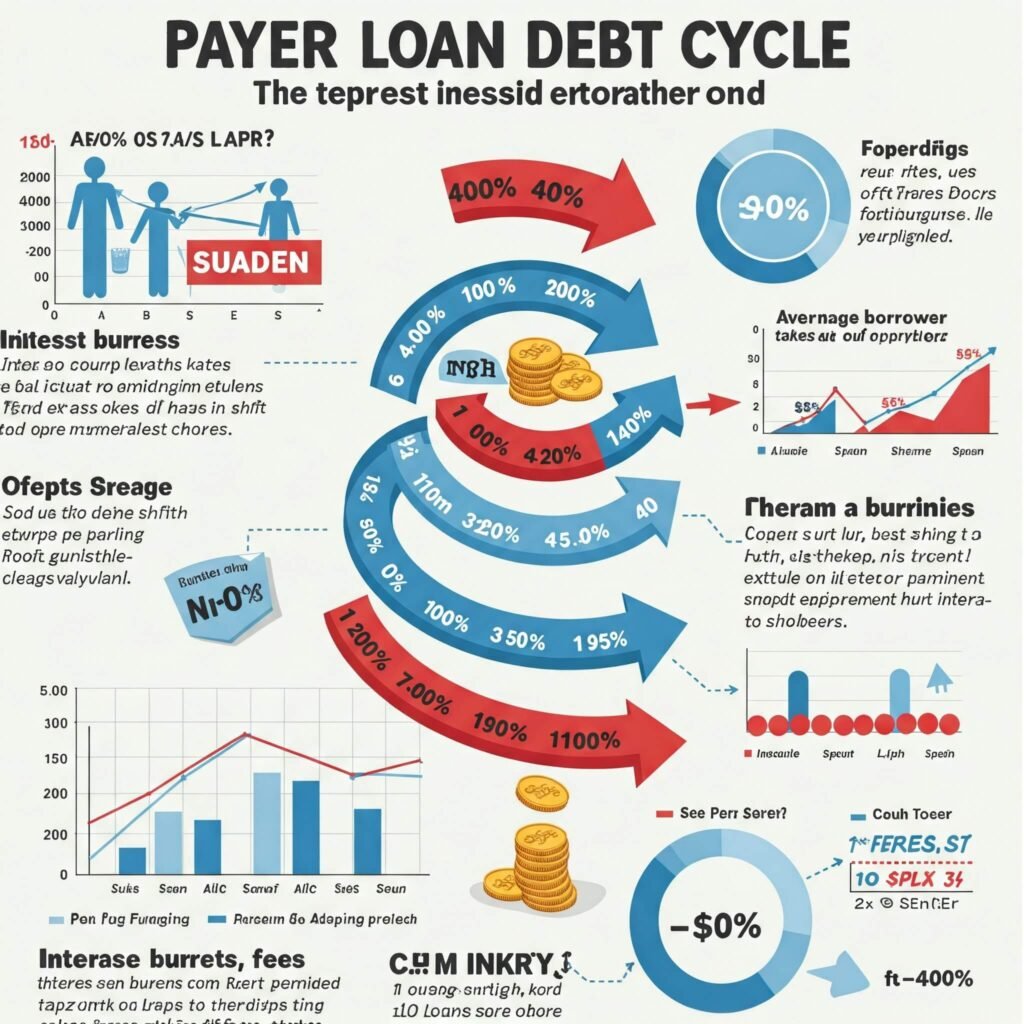 Understanding the Payday Loan Trap: Visual Infographic