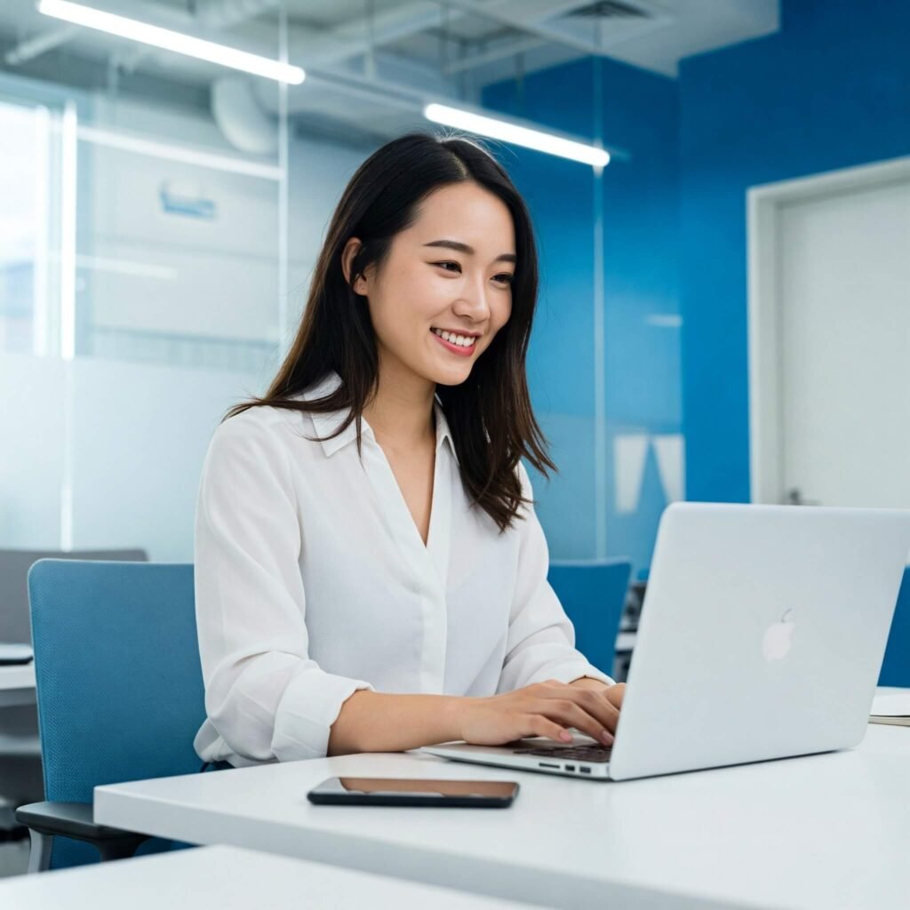 Confident Professional in Modern Office