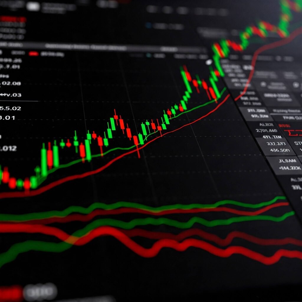 High-Stakes Crypto Market Price Chart