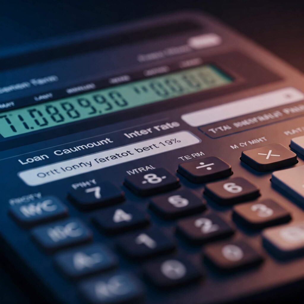 
Loan Calculator Interface: See Your Payment
