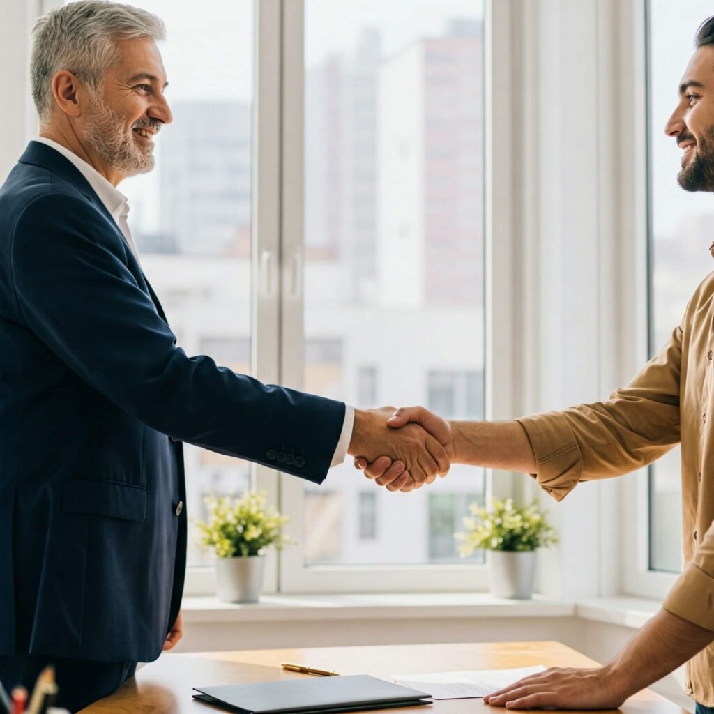 Trust and Professional Handshake