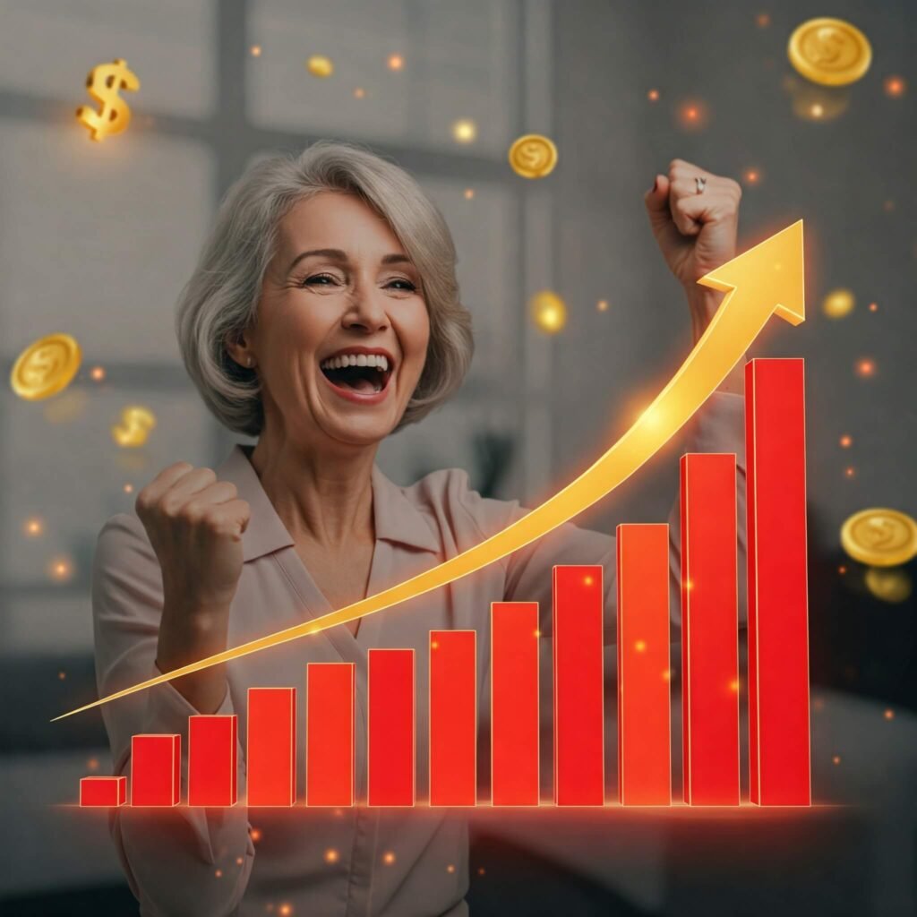 Rising Credit Score Celebration
