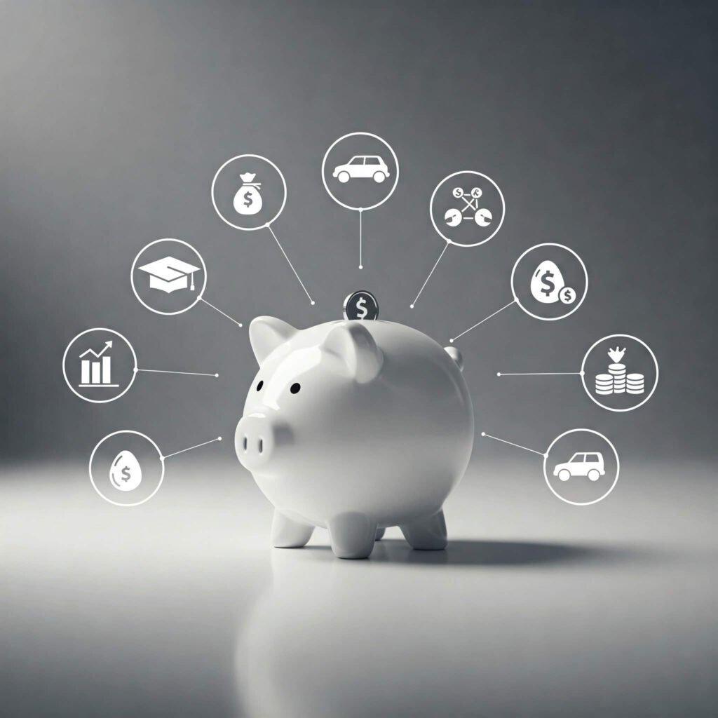 Piggy Bank Financial Goals