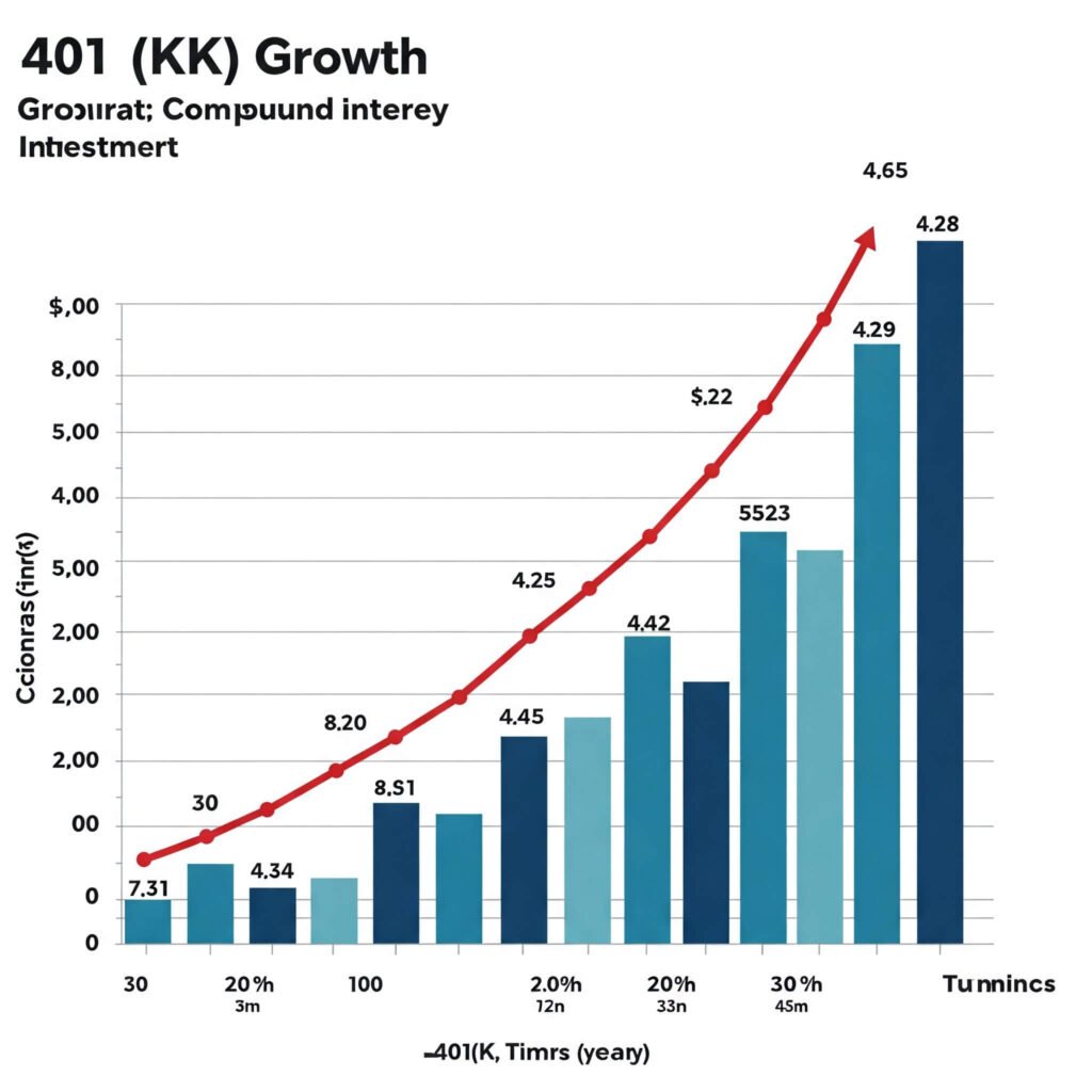401(k) Growth: 30-Year Chart Shows Compound Interest