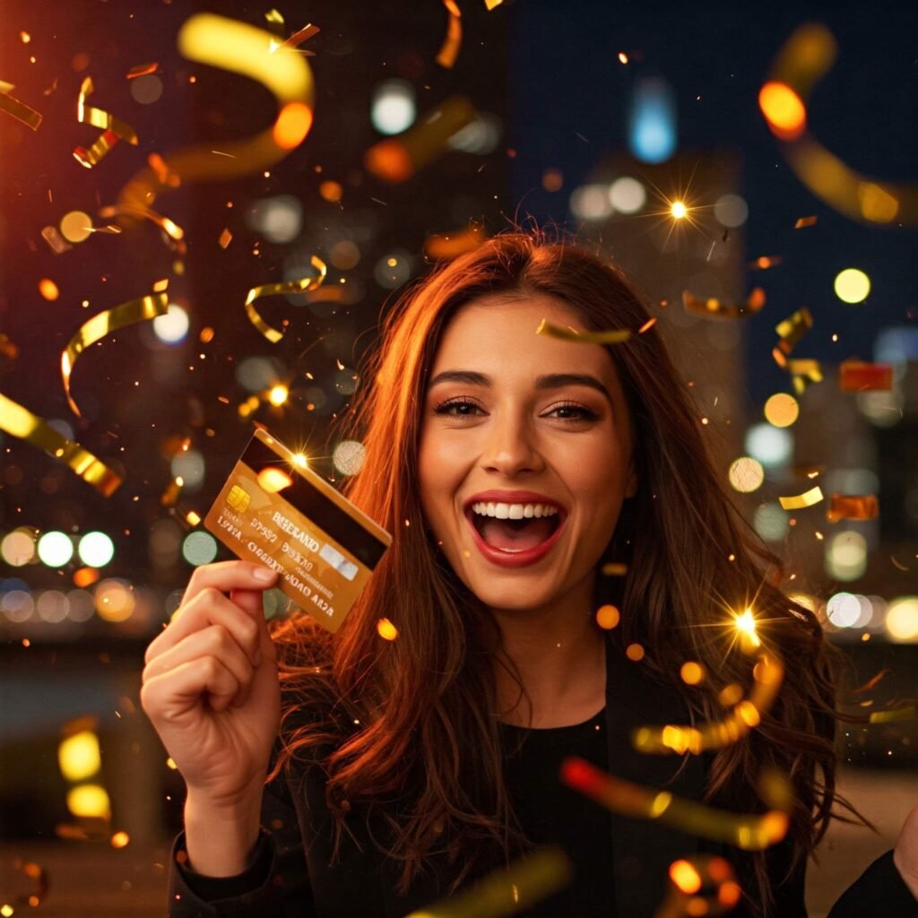 Debt Free Celebration: Paid off Credit Card