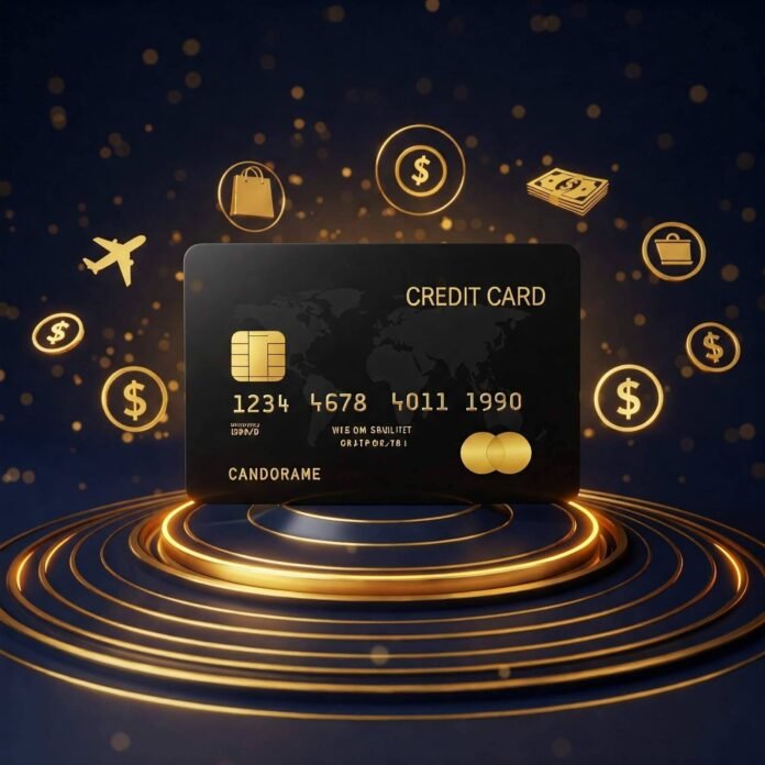 Luxury Credit Card Rewards: Gold & Navy